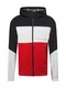 TOMMY HILFIGER Prehodna jakna  rdea / bela / mornarska