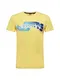 Superdry Shirt gelb / blau / aqua / weiß