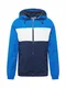 JACK & JONES Prehodna jakna  modra / mornarska / bela