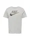 Nike Sportswear Shirt graumeliert / schwarz / lachs / dunkelgrau