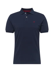 Hackett London Poloshirt/Shirt nachtblau/rot