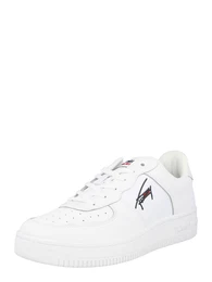 Sneaker weiß / schwarz / rot