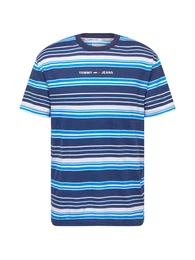 T-Shirt aqua / hellblau / dunkelblau / wei