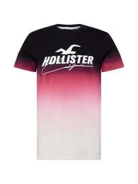 Shirt weiß / rosa / schwarz