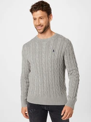Polo Ralph Lauren Pullover 'Driver' himmelblau/graumeliert