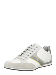 BOSS Casual Sneaker ''''Saturn'''' weiß / grau