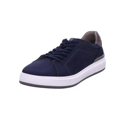 Schnrschuh dunkelblau / grau