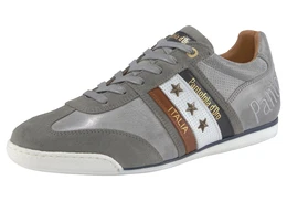 PANTOFOLA D''''ORO Sneaker ''''Imola'''' grau / weiß / cognac / schwarz