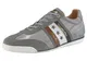PANTOFOLA D''''ORO Sneaker ''''Imola'''' grau / weiß / cognac / schwarz