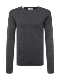 Pullover 'SLHROME' grau