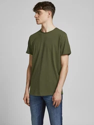 JACK & JONES T-Shirt 'Basher' dunkelgrün