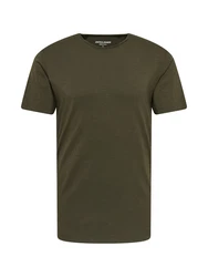 JACK & JONES T-Shirt 'Basher' dunkelgrün