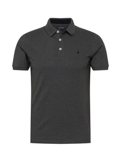 Jack & Jones Poloshirt JJEPAULOS POLO SS NOOS anthrazit
