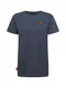 Alife and Kickin T-Shirt ''''Maddox'''' taubenblau / rostbraun