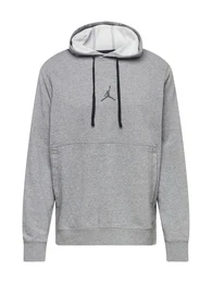 Sweatshirt graumeliert / schwarz