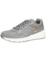 Sneaker braun / gelb / grau