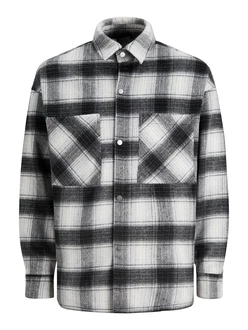 JACK & JONES Jacke Cane anthrazit / graumeliert / naturweiß JACK & JONES Jacke Cane anthrazit / graumeliert / naturweiß