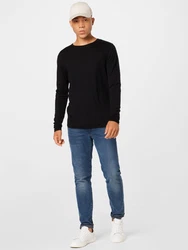 SELECTED HOMME Strickpullover SLHROME Schwarz/Schwarz/Schwarz/Schwarz/Schwarz/Schwarz/Schwarz/Schwarz/Schwarz/Schwarz/Schwarz/Schwarz/Schwarz/Schwarz/Dunkelgrau/Grau