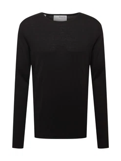 SELECTED HOMME Strickpullover SLHROME Schwarz/Schwarz/Schwarz/Schwarz/Schwarz/Schwarz/Schwarz/Schwarz/Schwarz/Schwarz/Schwarz/Schwarz/Schwarz/Schwarz/Dunkelgrau/Grau