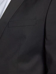 JACK & JONES Herren Blazer Jprfranco Business Jacke schwarz