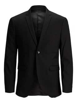 JACK & JONES Herren Blazer Jprfranco Business Jacke schwarz
