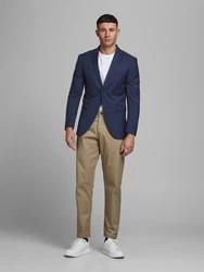 JACK & JONES Herren Blazer Jprfranco Business Jacke navy