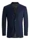 JACK & JONES Poslovni suknji  ''''Franko''''  mornarska / temno modra