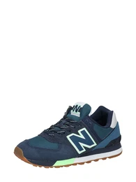 Sneaker navy / weiß / himmelblau