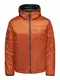 Only & Sons Wendejacke ''''TREK'''' dunkelorange / oliv