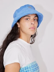 ABOUT YOU REBIRTH STUDIOS Hut 'Easy Breezy' blau