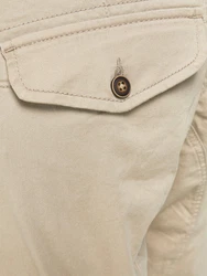 Jack & Jones Cargohose JJIPaul JJFLake (1-tlg) ecru
