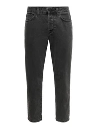Jeans 'Avi' black denim