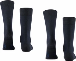 FALKE Socken 'Happy' dunkelblau