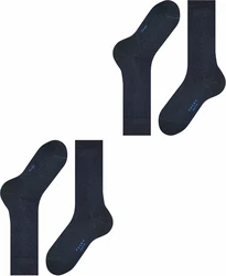 FALKE Socken 'Happy' dunkelblau