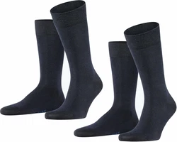 FALKE Socken 'Happy' dunkelblau