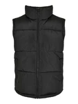 Urban Classics Block Puffer Vest Schwarz