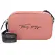 TOMMY HILFIGER Torba za čez ramo  rosé / črna