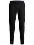 JACK & JONES Hose 'Will' schwarz/weiß
