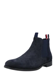 Chelsea Boots rot / weiß / navy