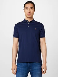 Polo Ralph Lauren Poloshirt dunkelblau/karamell/rot