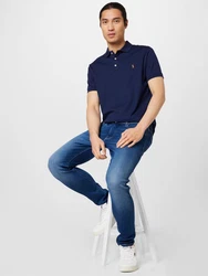 Polo Ralph Lauren Poloshirt dunkelblau/karamell/rot