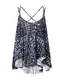 Free People Top 'HEY GIRL'  námořnická modř / bílá