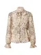 River Island Bluza smeđa / bež / crna River Island Bluza smeđa / bež / crna