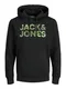 JACK & JONES Majica ''''Soldier''''  rna / oliva / kaki