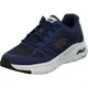 SKECHERS Sneaker navy / rot / weiß