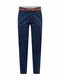 JACK & JONES Hose ''''PARKER'''' navy / cognac