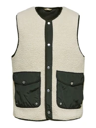 Weste ''''Lomond'''' tanne / beige