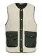 SELECTED HOMME Weste ''''Lomond'''' tanne / beige