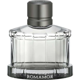 Eau de Toilette ''''ROMAMOR UOMO'''' transparent