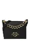 Love Moschino Taška přes rameno  černá / zlatá